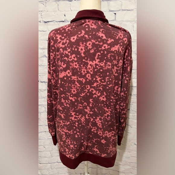 Cuddl Duds Comfortwear Half-Zip Henley Pullover 1X - Picture 4 of 6